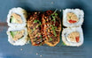 18 Gekochtes Sushi Menü